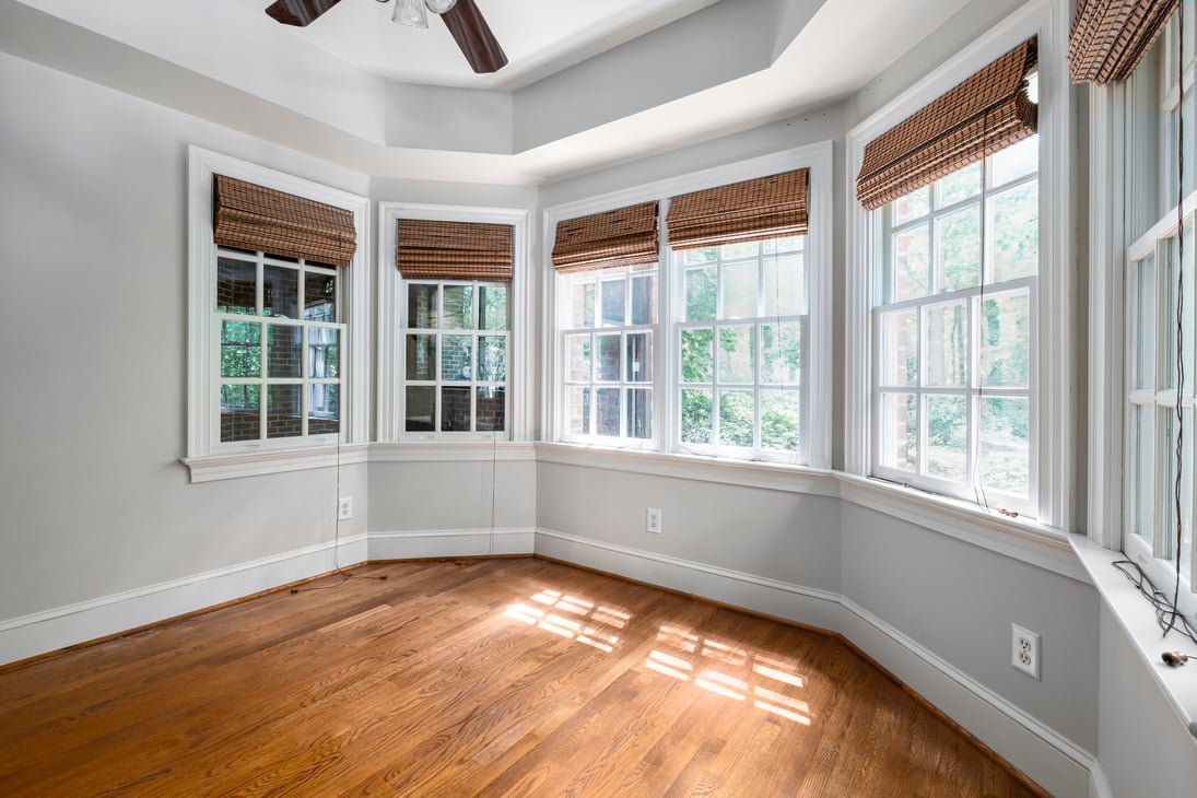 Brown Window Blinds